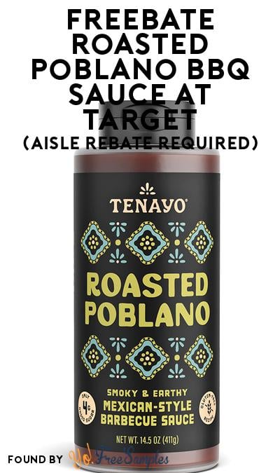 FREEBATE Roasted Poblano BBQ Sauce at Target (Aisle Rebate Required)