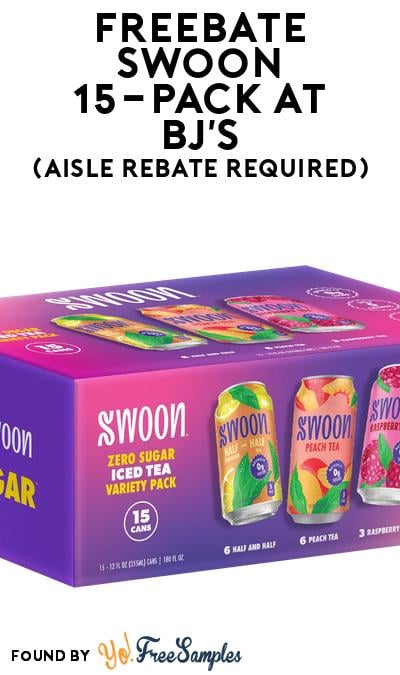 FREEBATE Swoon 15-Pack at BJ’s (Aisle Rebate Required)