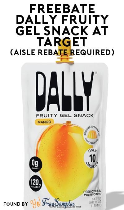 FREEBATE DALLY Fruity Gel Snack at Target (Aisle Rebate Required)