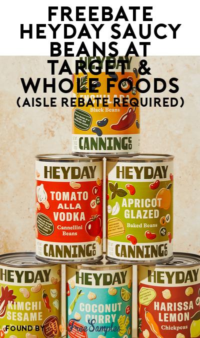 FREEBATE Heyday Saucy Beans at Target & Whole Foods (Aisle Rebate Required)