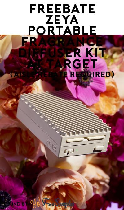 FREEBATE Zeya Portable Fragrance Diffuser Kit at Target (Aisle Rebate Required)