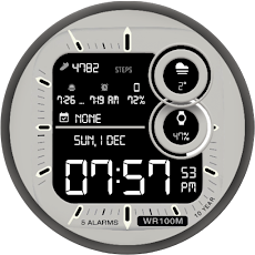FREE App GRBL Digital One Watch Face