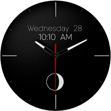 FREE App Minimal Analog Watch Face Moon