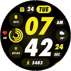 FREE App PIXEL SPORT PRO Watch Face