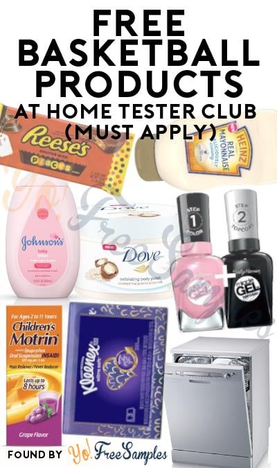 FREE Basketball Products At Home Tester Club (Must Apply)