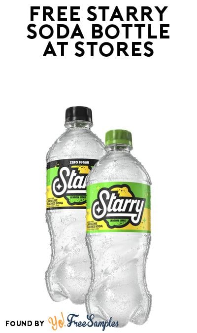 FREE Bottle of Starry Soda Via Vizer Velocity (Email Required)