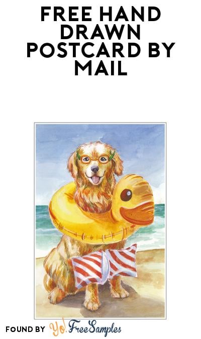 FREE Hand-Drawn Postcard Delivered To Your Door From Svinka