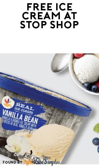 FREE Ice Cream at Stop & Shop Stores (Store Account Required)