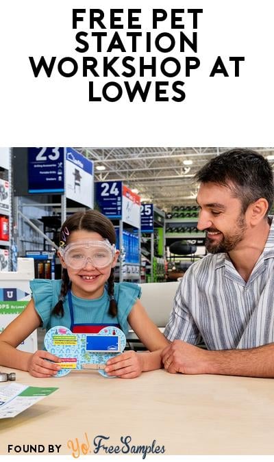 FREE Kids Pet Station Workshop at Lowes August 16