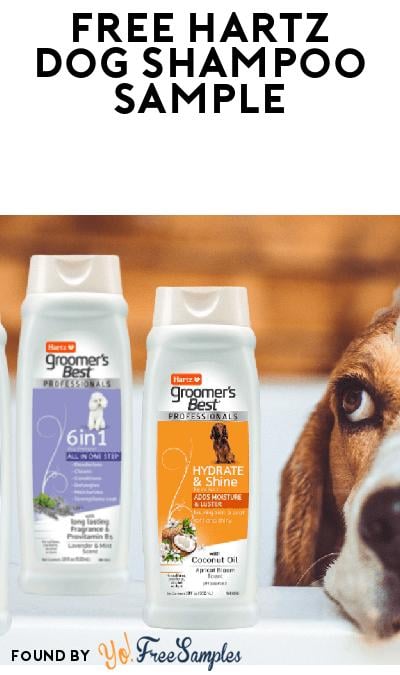 FREE Professional Dog Shampoo From Hartz Insiders (Must Apply)