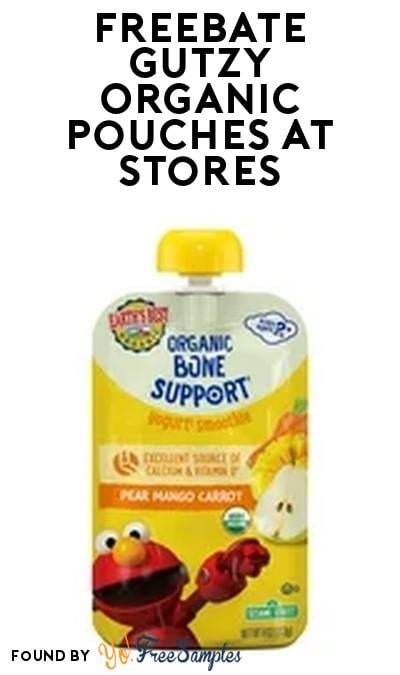 FREEBATE Gutzy Organic Pouches At Walmart, Meijer, Stop & Shop and Wegmans (Ibotta Required)
