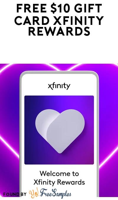 FREE $10 eGift Card For Xfinity Rewards Members