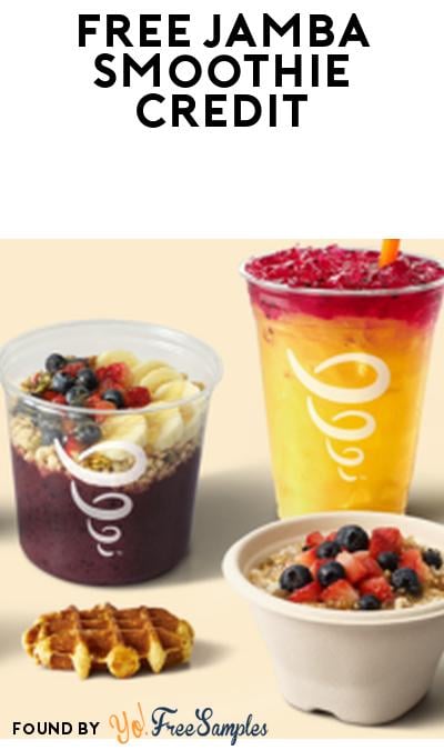 FREE $4 Credit at Jamba (Account Required)