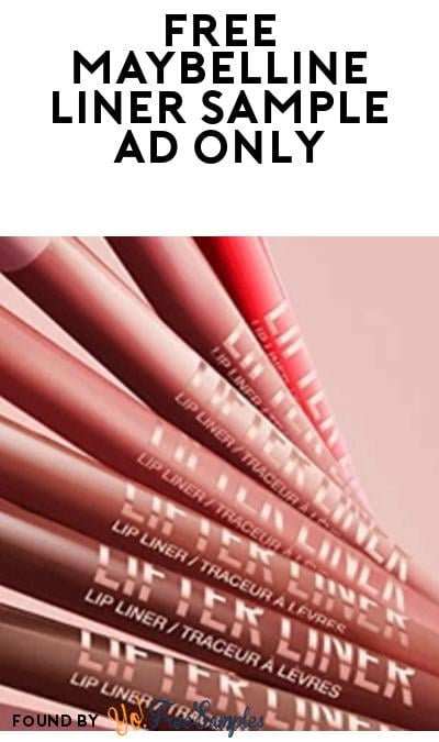 FREE Maybelline Lifter Liner Sample (Social Media Ad Required)