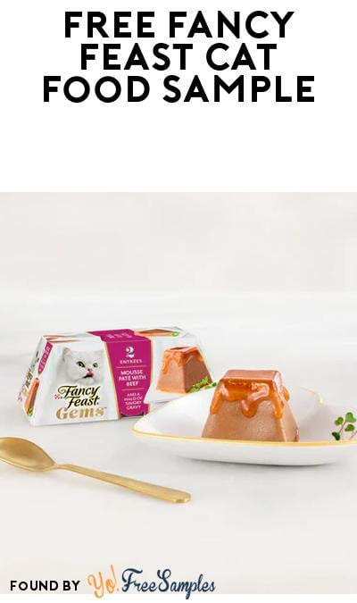 FREE Fancy Feast Cat Food Sample Pack