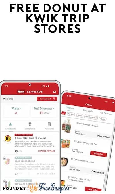 FREE Donut at Kwik Trip (Rewards Account Required)