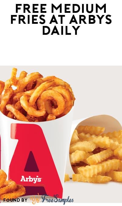 FREE Medium Fries At Arbys With Purchase (Rewards Required)
