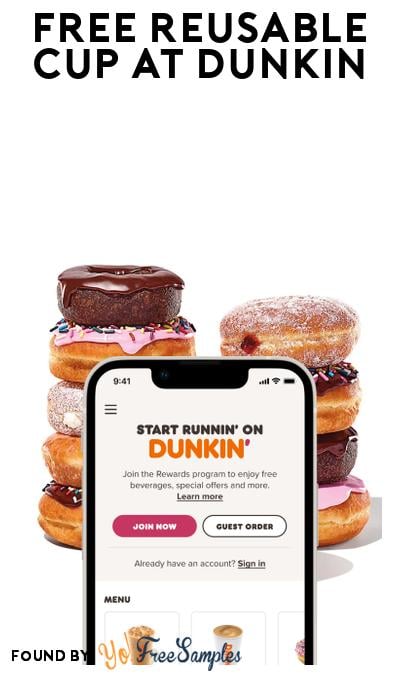 FREE Limited Edition Dunkin Cup with Daydream Refresher Purchase