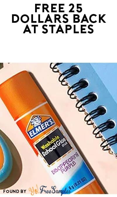 FREE $25 at Staples For New TopCashback Members