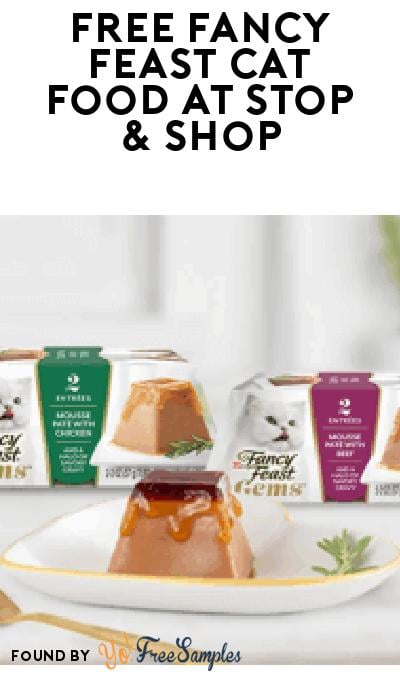 FREE Fancy Feast Cat Food at Stop & Shop Stores