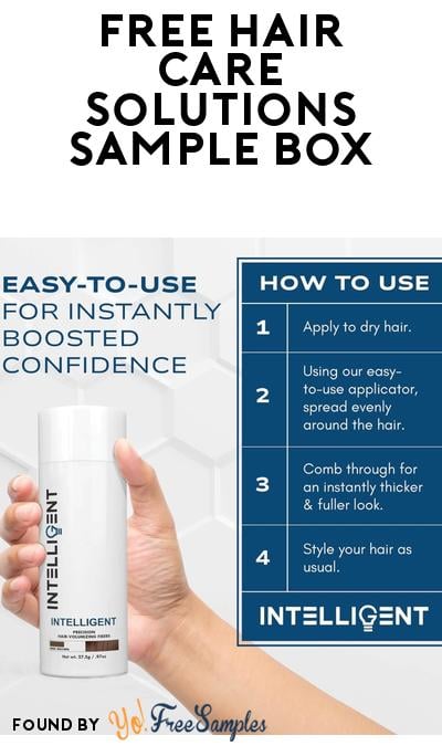 FREE Haircare Solutions Sample Box (Must Apply)
