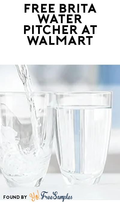 FREEBATE Brita Large Water Pitcher At Walmart (TopCashback Required)