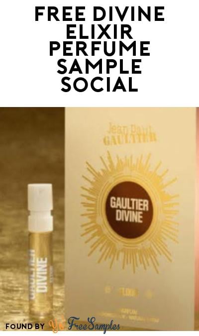 Possible FREE Jean Paul Gaultier Divine Elixir Perfume Sample (Social Media Required)