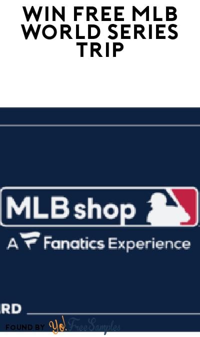 Win FREE MLB World Series Trip and Gift Cards in Baseball Trivia
