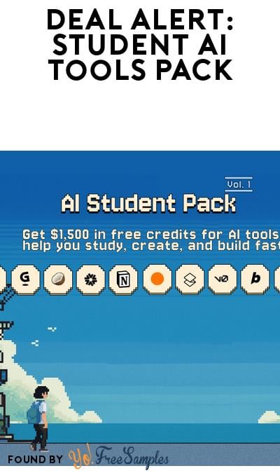 FREE AI Student Pack With $1500 in Credits