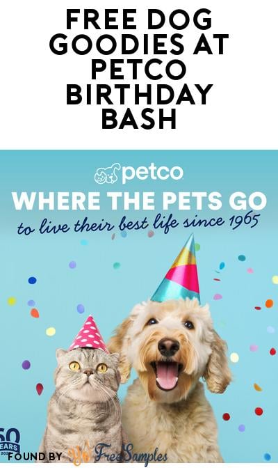 FREE Pet Goodies at Petco Birthday Bash This Saturday