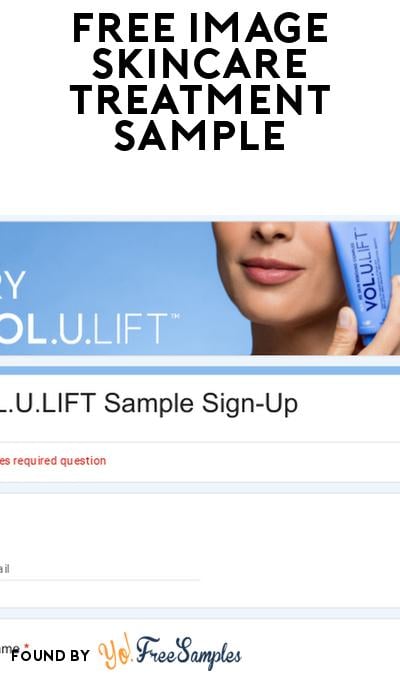 FREE Image Skincare VOL.U.LIFT Sample By Mail