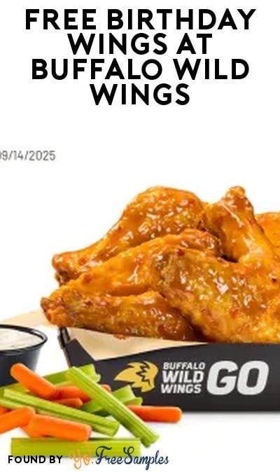 FREE 6 Wings At Buffalo Wild Wings On Your Birthday (Rewards Required)