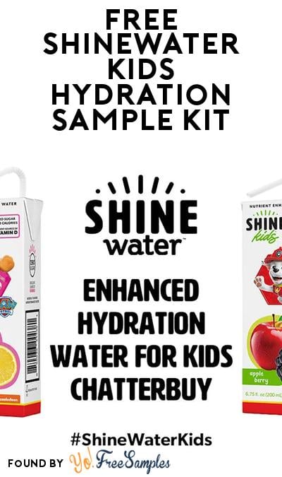 FREE ShineWater Kids Hydration Kit From Ripple Street (Must Apply)