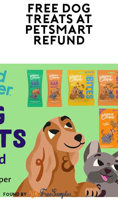 FREEBATE Edgard & Cooper Dog Treats at PetSmart (Ripple Street Required)