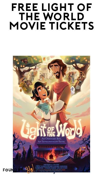 FREE Light of the World Movie Tickets Via Atom Code