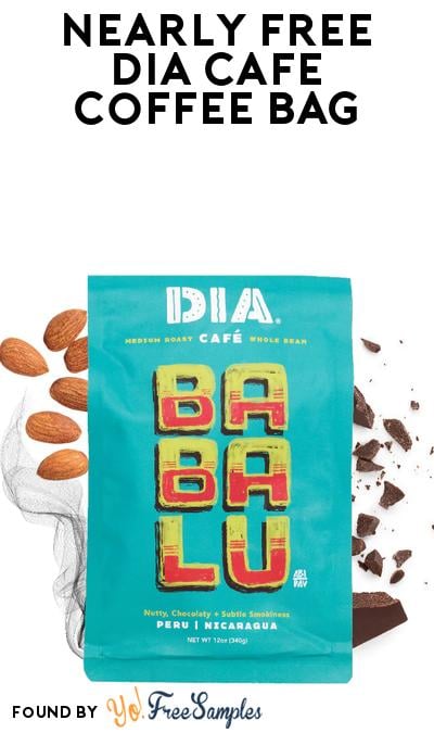 Nearly FREE Dia Cafe Coffee Bag (Shipping Cost)