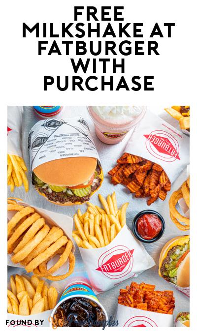 FREE Milkshake at Fatburger With Purchase For National Milkshake Month