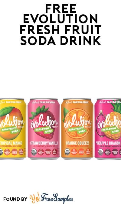 FREE Evolution Fresh Soda At Multiple Stores (Vizer Velocity Offer)