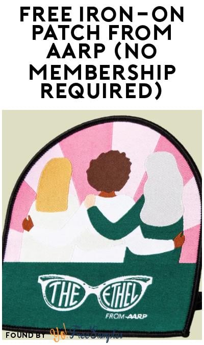 FREE Iron-On Patch From AARP (No Membership Required)
