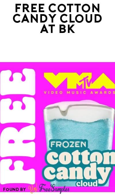 FREE Small Frozen Cotton Candy Cloud at Burger King (Rewards Required)