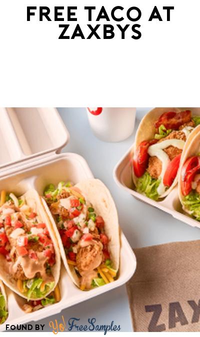 FREE Chicken Finger Taco At Zaxbys (Rewards App Required)