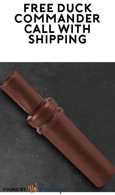 FREE Duck Commander Shadow Single Reed Duck Call (First 12,000)
