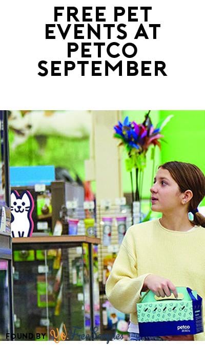 FREE Pet Food Tasting Events At Petco This September