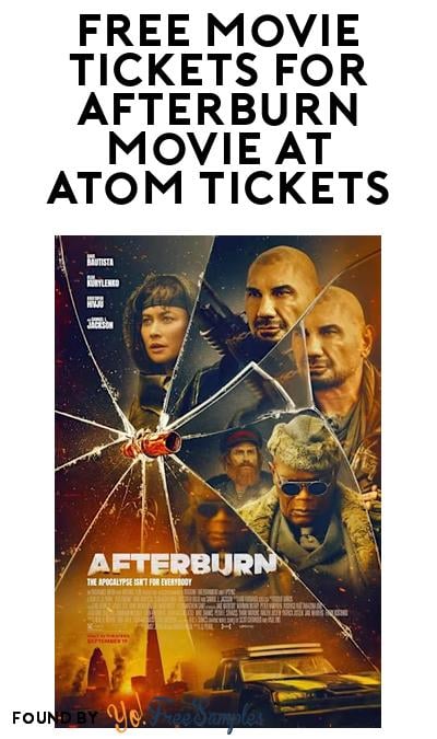 FREE Movie Tickets For Afterburn Movie at Atom Tickets