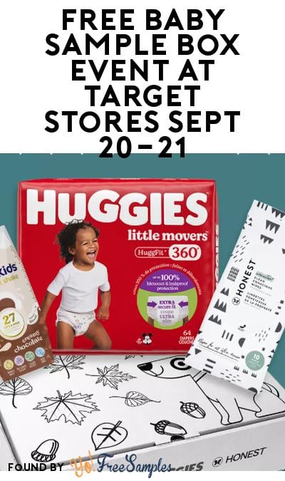 FREE Baby Sample Box Event at Target Stores Sept 20-21