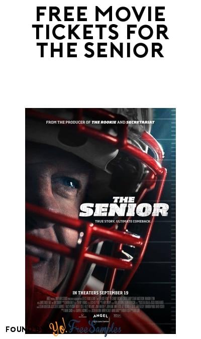 2 FREE “The Senior” Movie Tickets at Atom Theaters