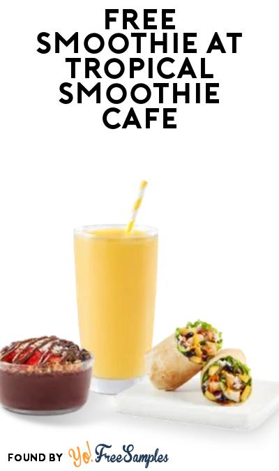 FREE Daily Smoothie at Tropical Smoothie Cafe Thru 9/21 (Purchase Required)