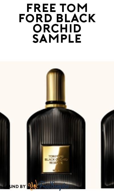 Possible FREE Tom Ford Black Orchid Perfume Sample (Social Media Required)
