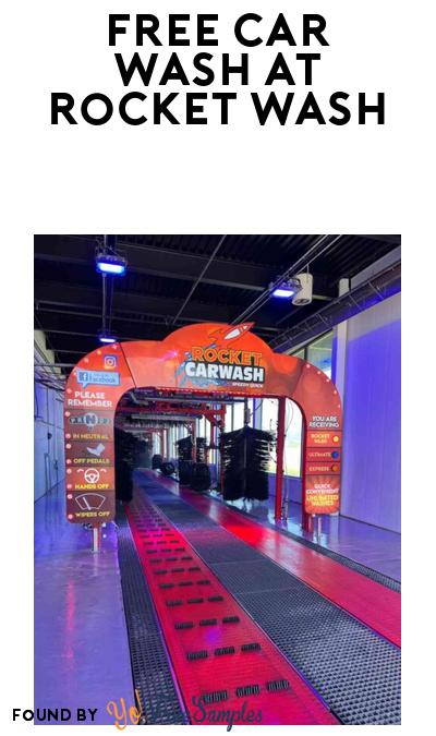 FREE Car Wash At Rocket Car Wash Locations