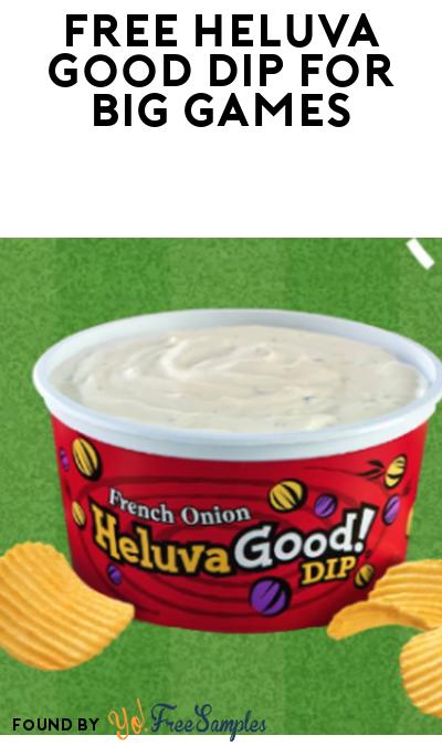 FREE Heluva Good Dip During Big 12 Football Games (Instagram Required)